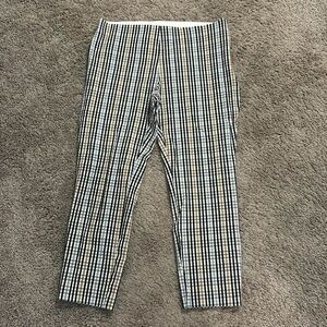 Plaid slacks, size 14